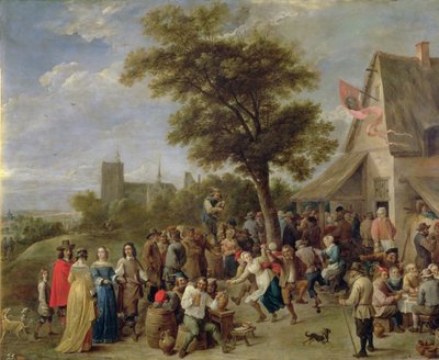 Peasants Merry-Making, c.1650 by David Teniers the Younger